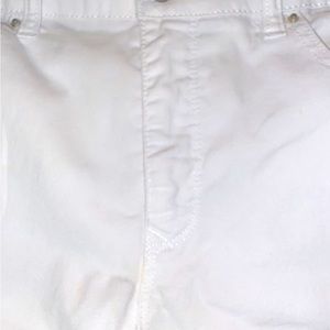 brand new white jeans